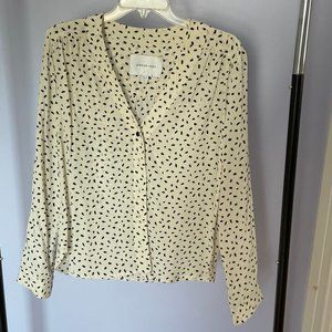 Amour Vert White and Black blouse